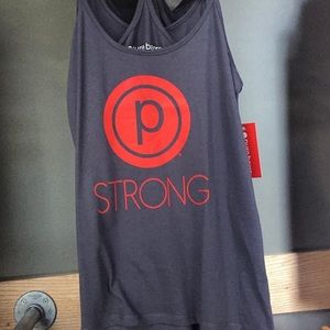 EUC Pure Barre Tank in black and Red - Sz Large
